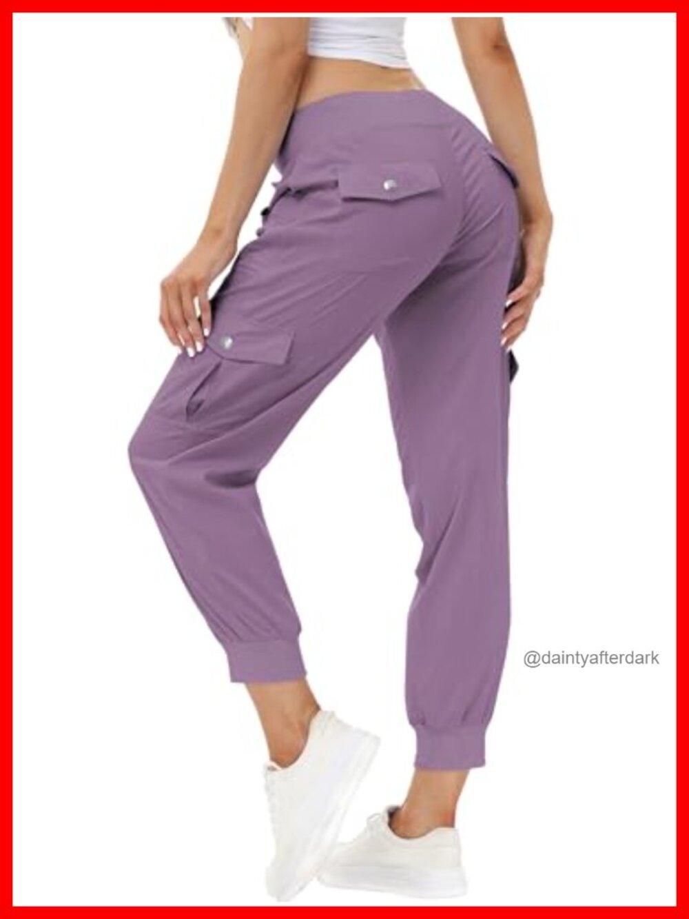 MoFiz Women's Lightweight Hiking Cargo Pants Quick Dry Joggers
